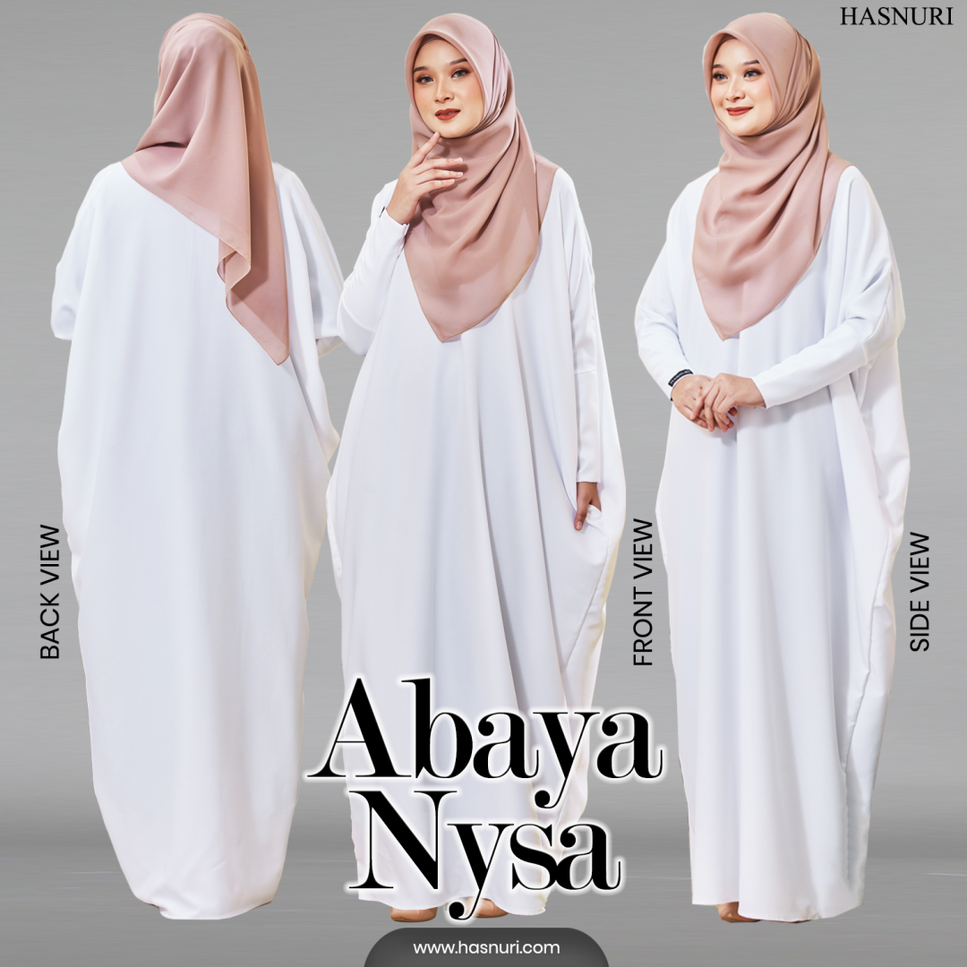 Abaya Nysa - Light Mauve