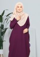 Abaya Nysa - Dark Purple