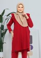 Suit Fifi - Red Maroon