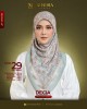 Tudung Bawal Aurora - Decia Light Orange - B45