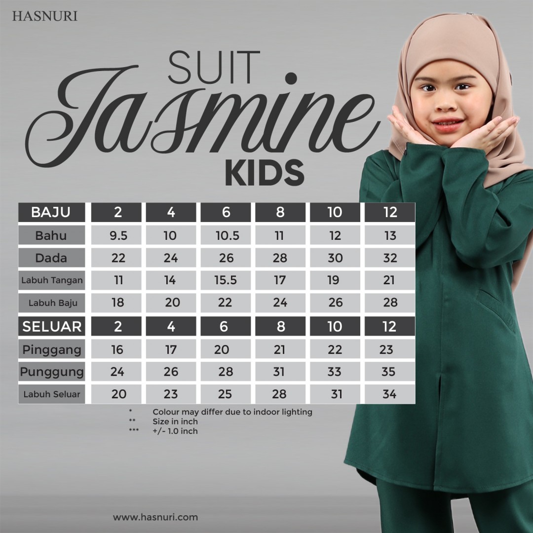 Suit Jasmine Kids - Spruce Grey