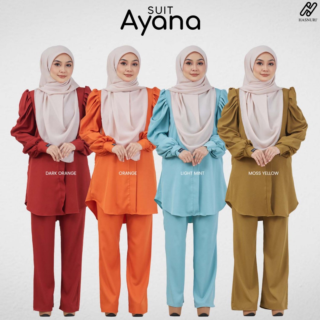 Suit Ayana - Dark Orange