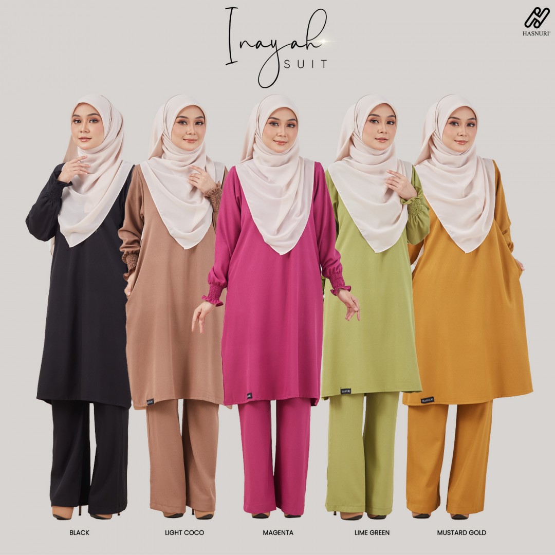 Suit Inayah - Light Coco