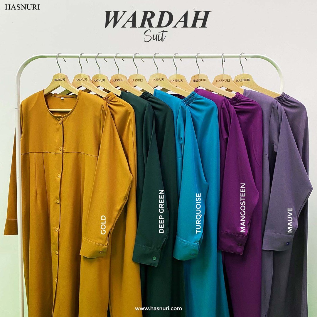 Suit Wardah - Gold