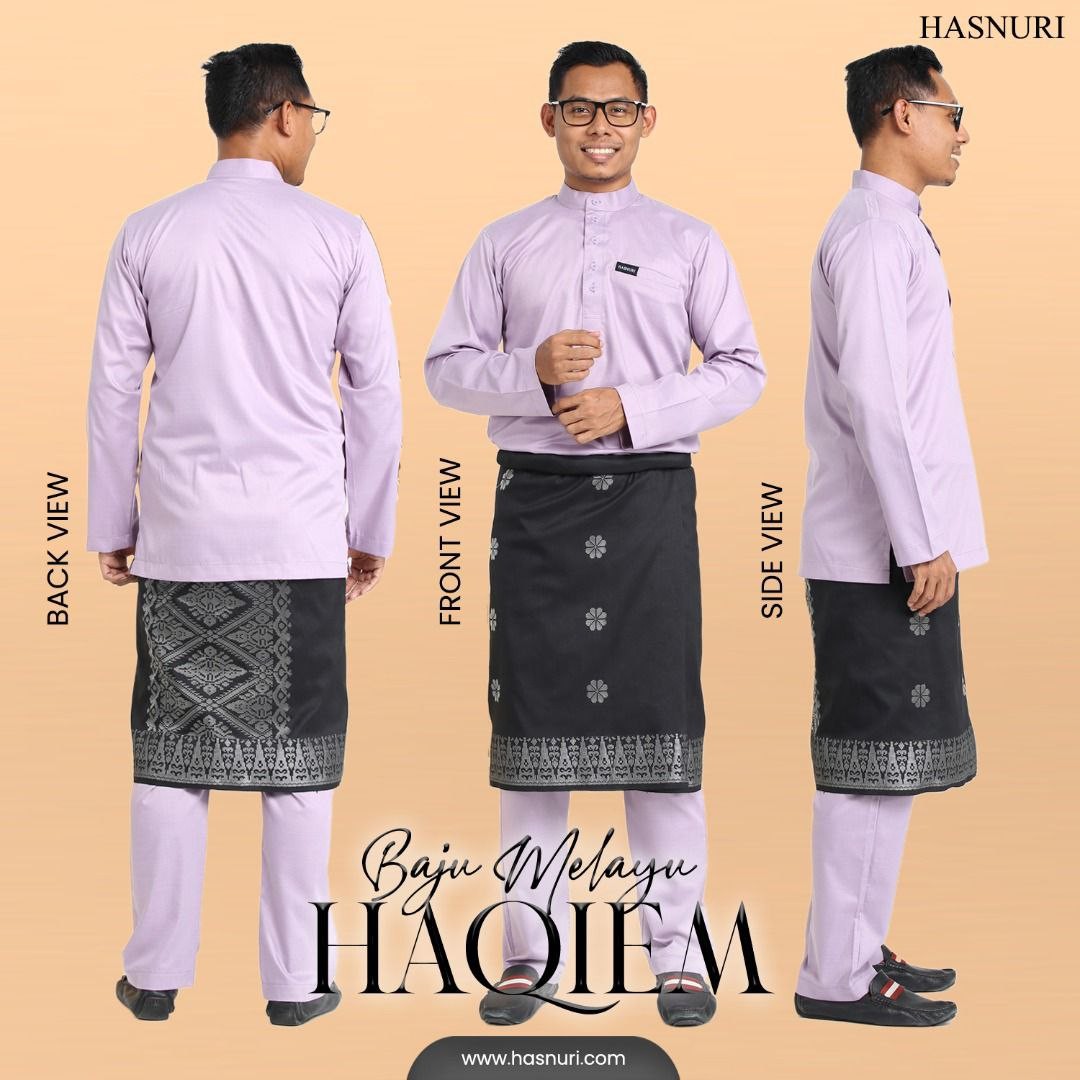 Baju Melayu Haqiem - Nude