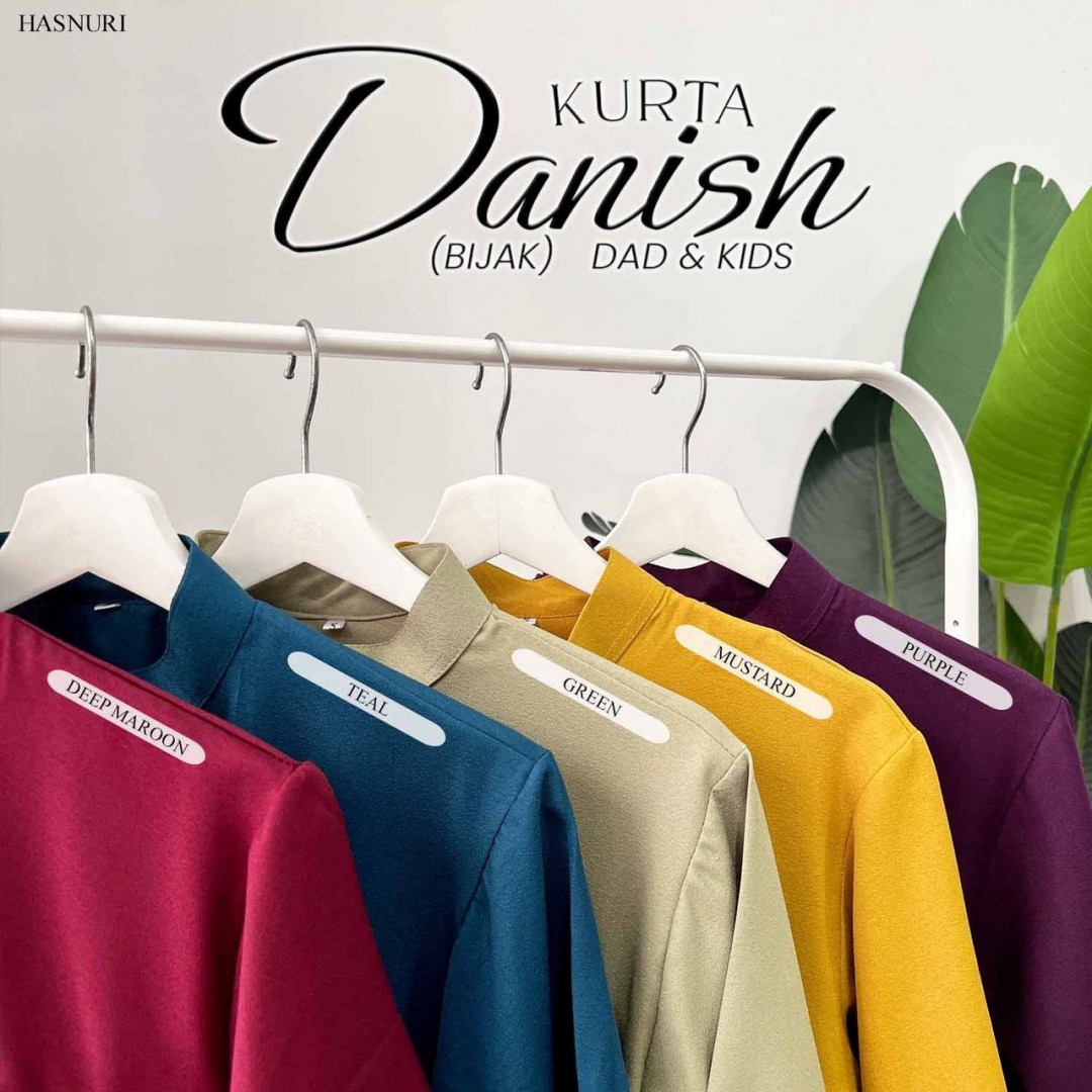 Kurta Danish Plus Size - Teal