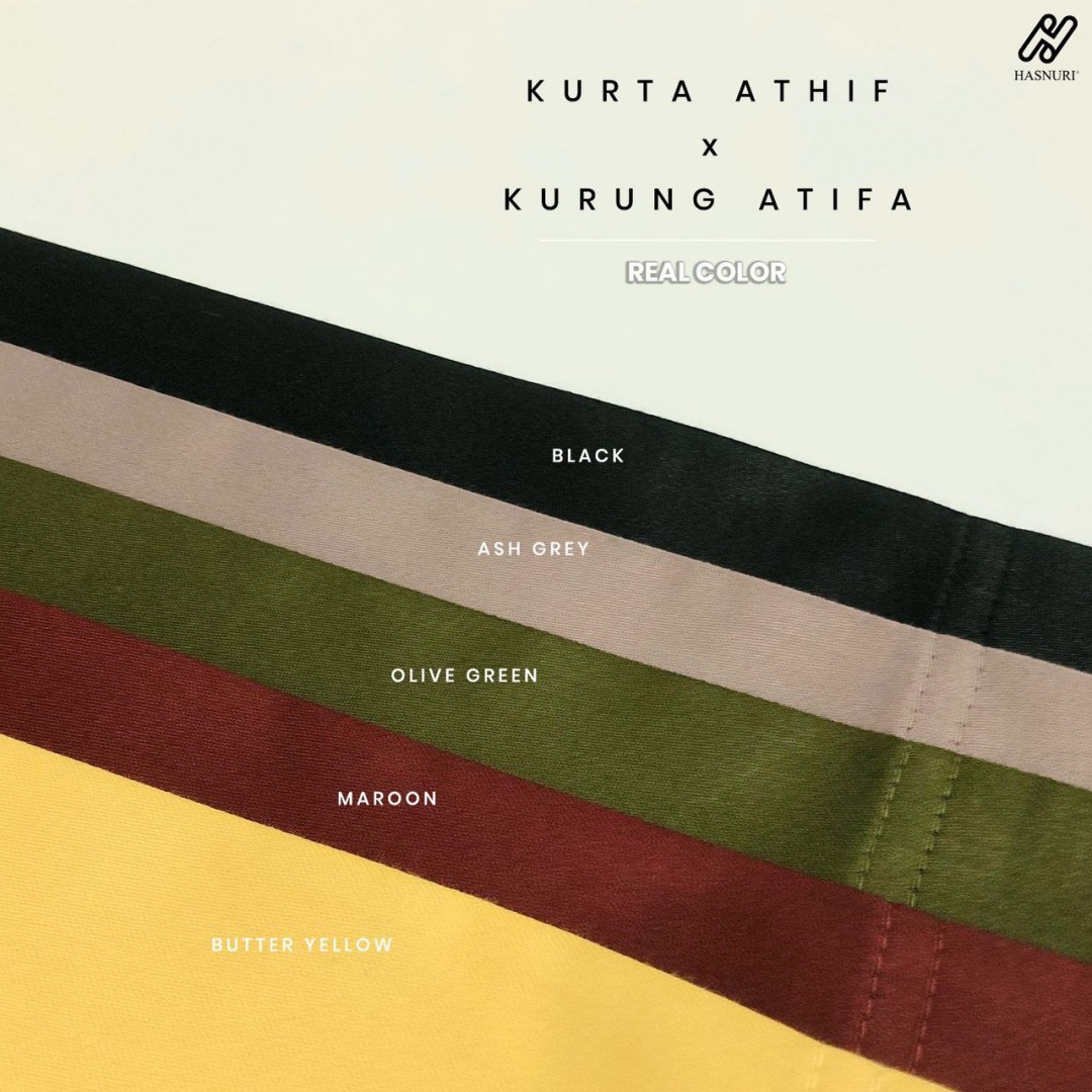Kurta Athif - Olive Green
