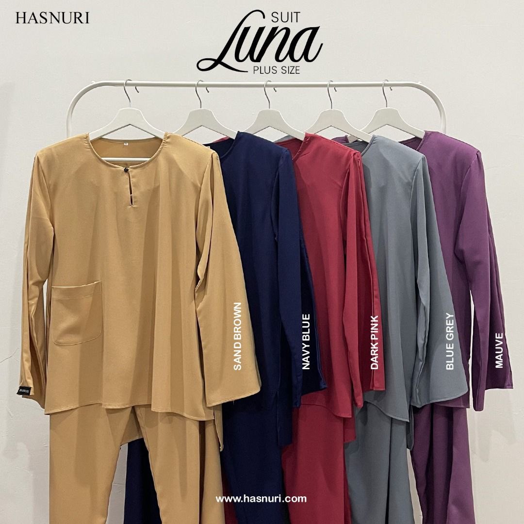 Suit Luna Plus Size - Sand Brown