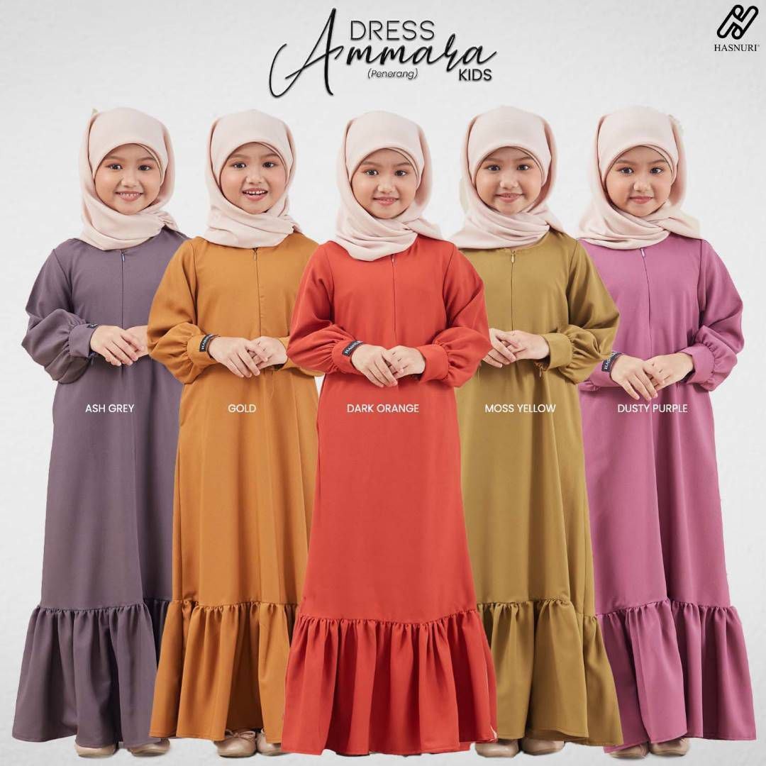 Dress Ammara Kids - Gold