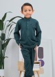 Baju Melayu Jebat Kids - Deep Green