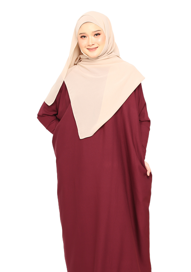 Abaya Nysa - Maroon