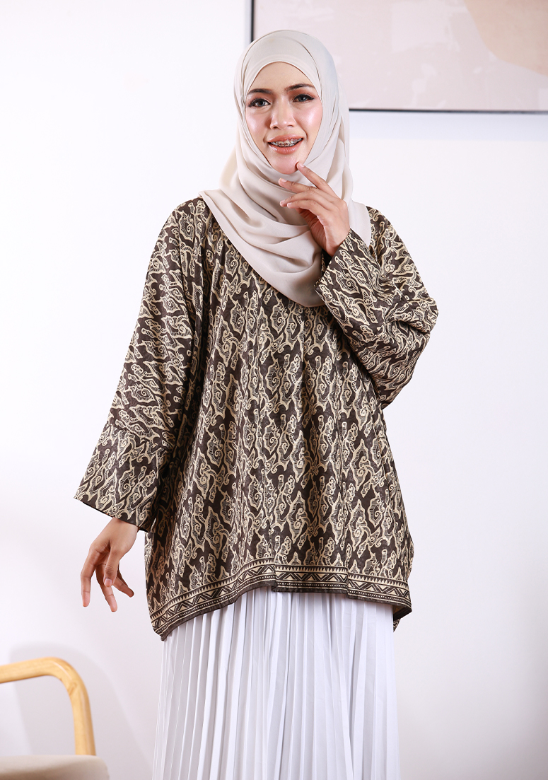 Blouse Sara V3 - Dark Choc