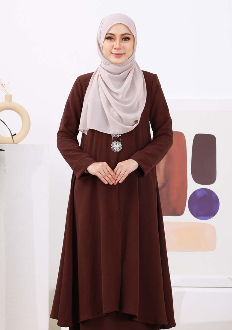 Kurung Ilyana - Dark Choc