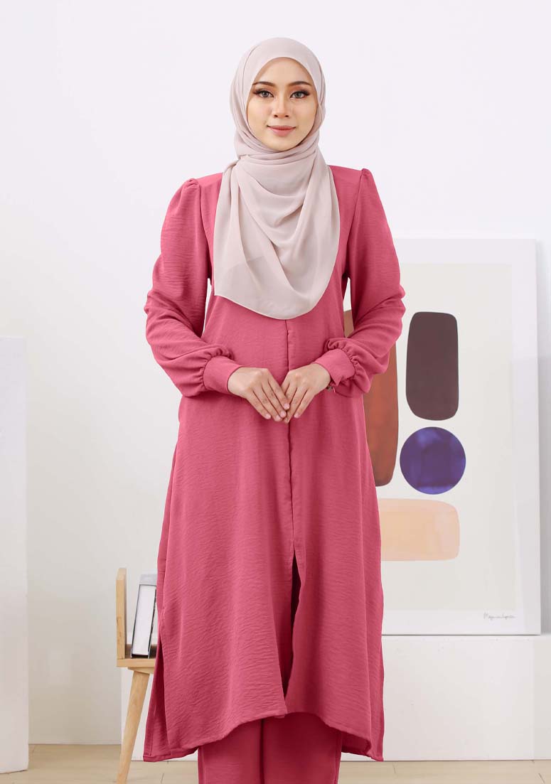 Suit Nur Zakiya - Berry Pink