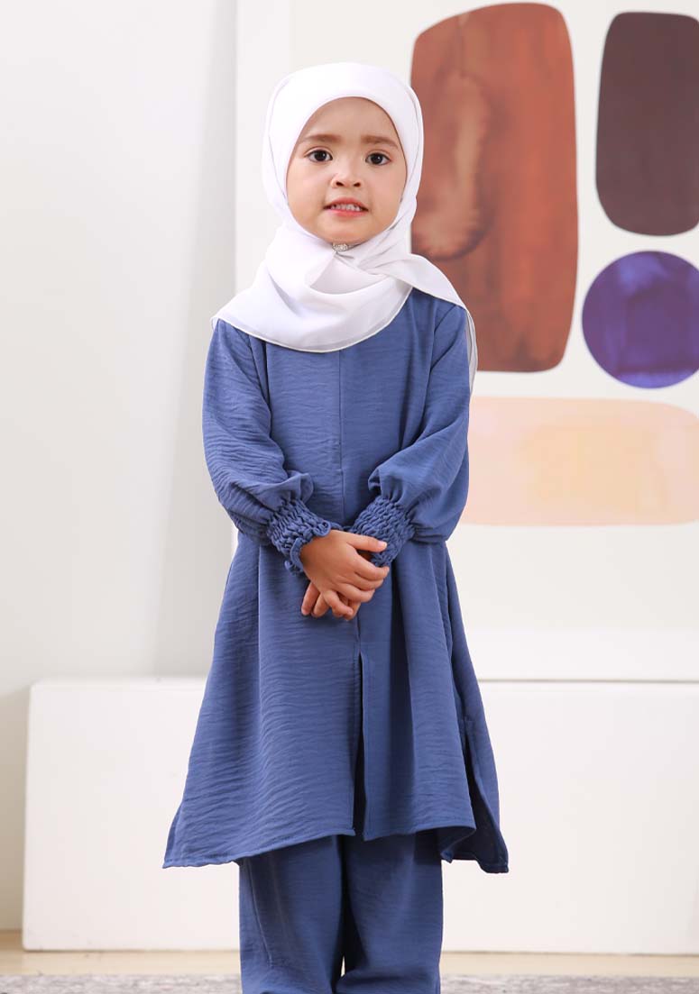 Suit Zayani Kids - Sky Blue