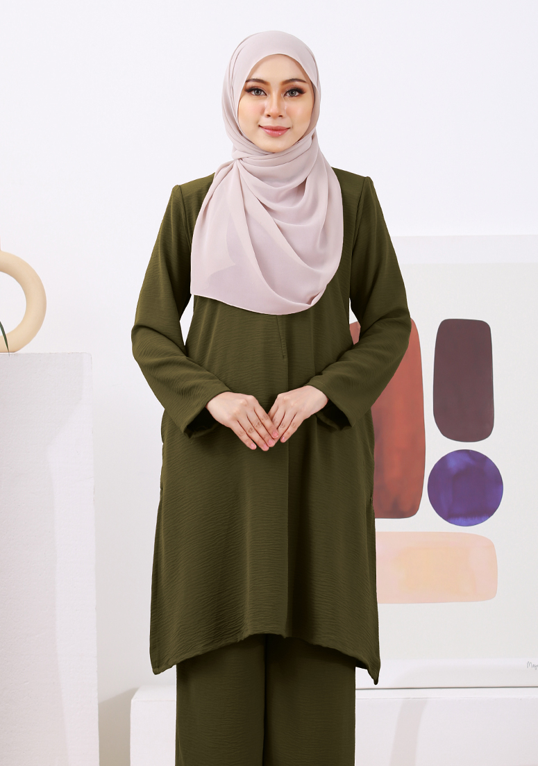 Suit Leena - Olive Green