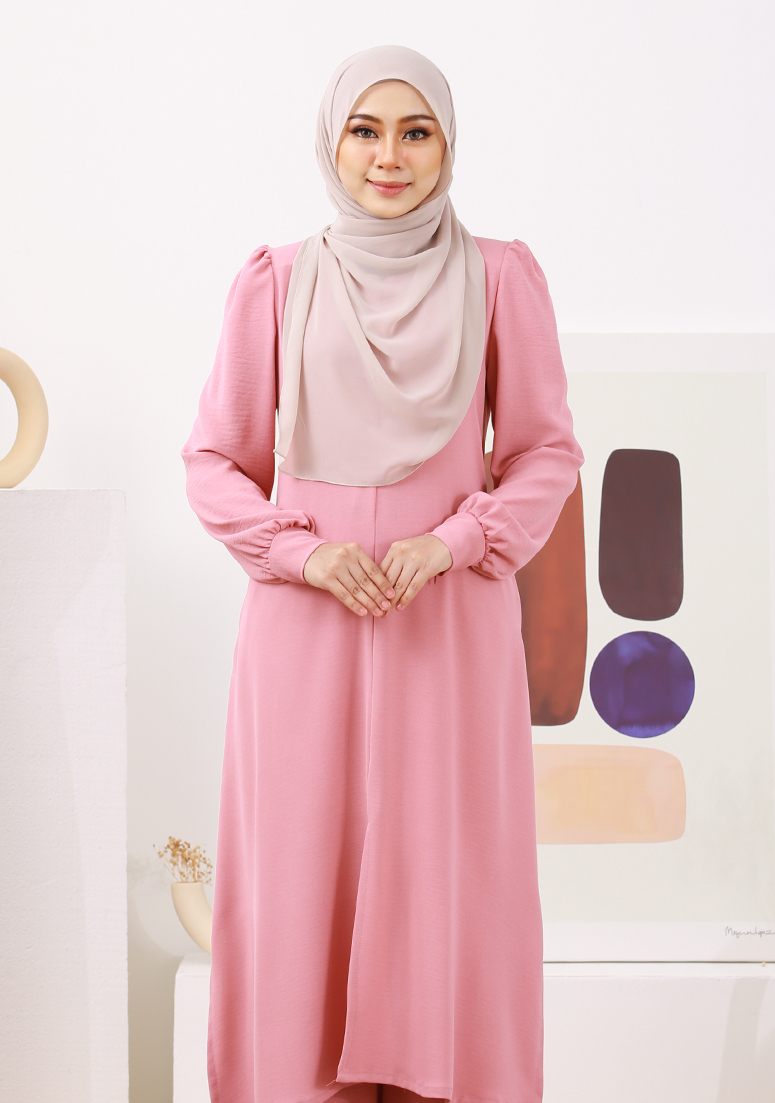 Suit Nur Zakiya - Rose Pink