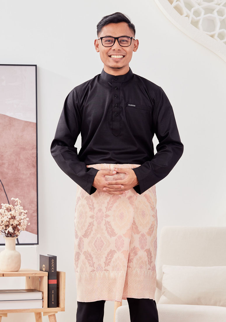 Baju Melayu Haqiem - Black